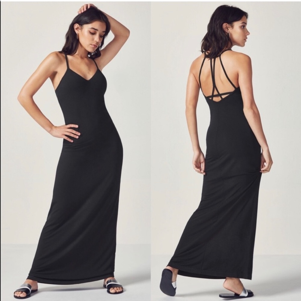 Fabletics Black Maxi Dress
